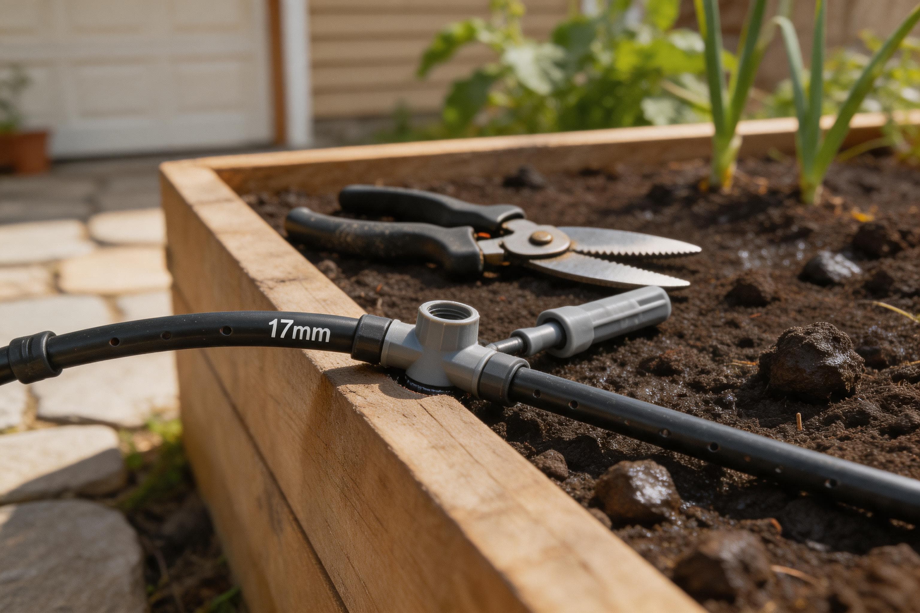 17 mm drip compression fitting reseat guide