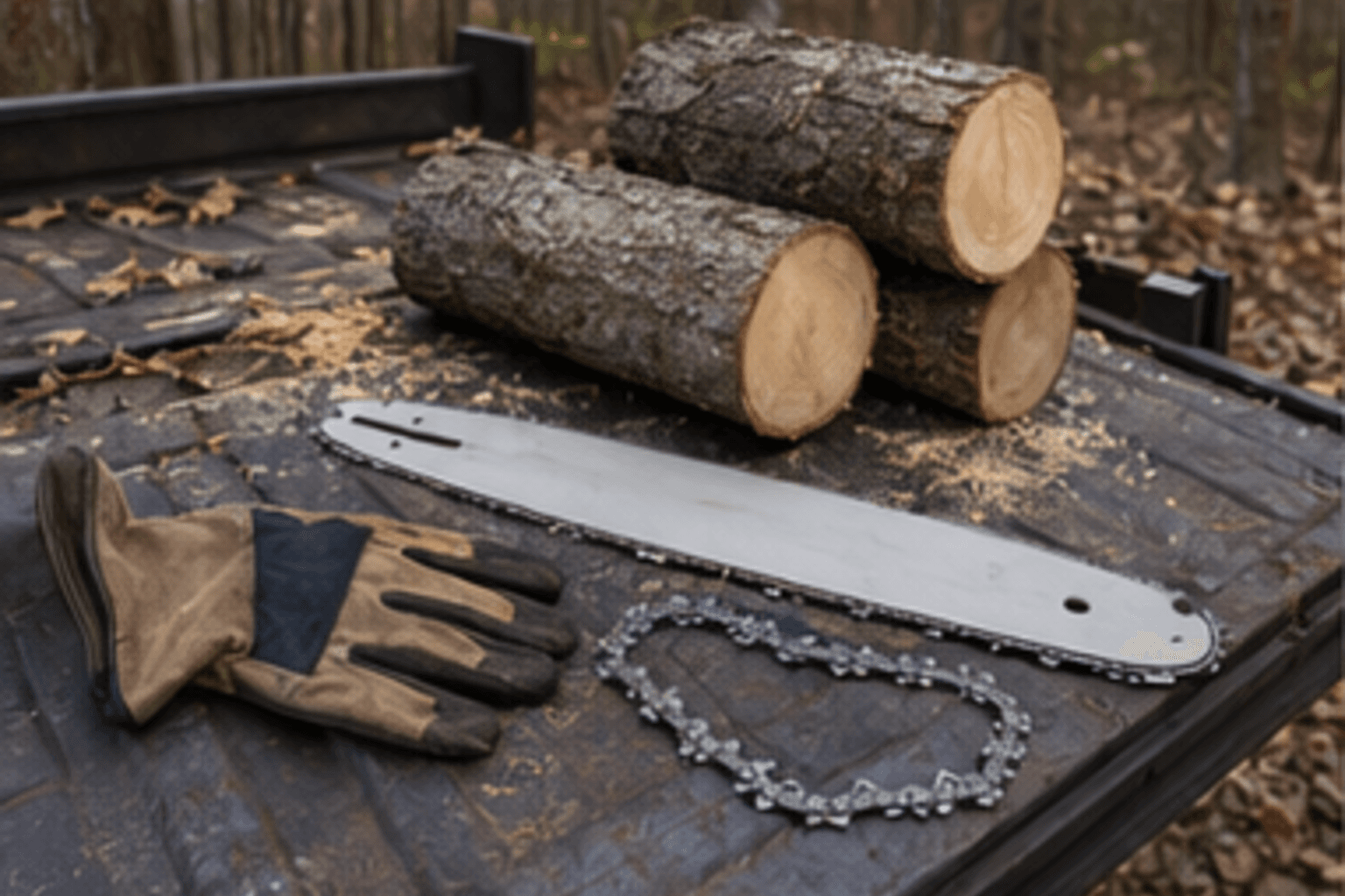 Oregon S56 chain woodlot installation manual