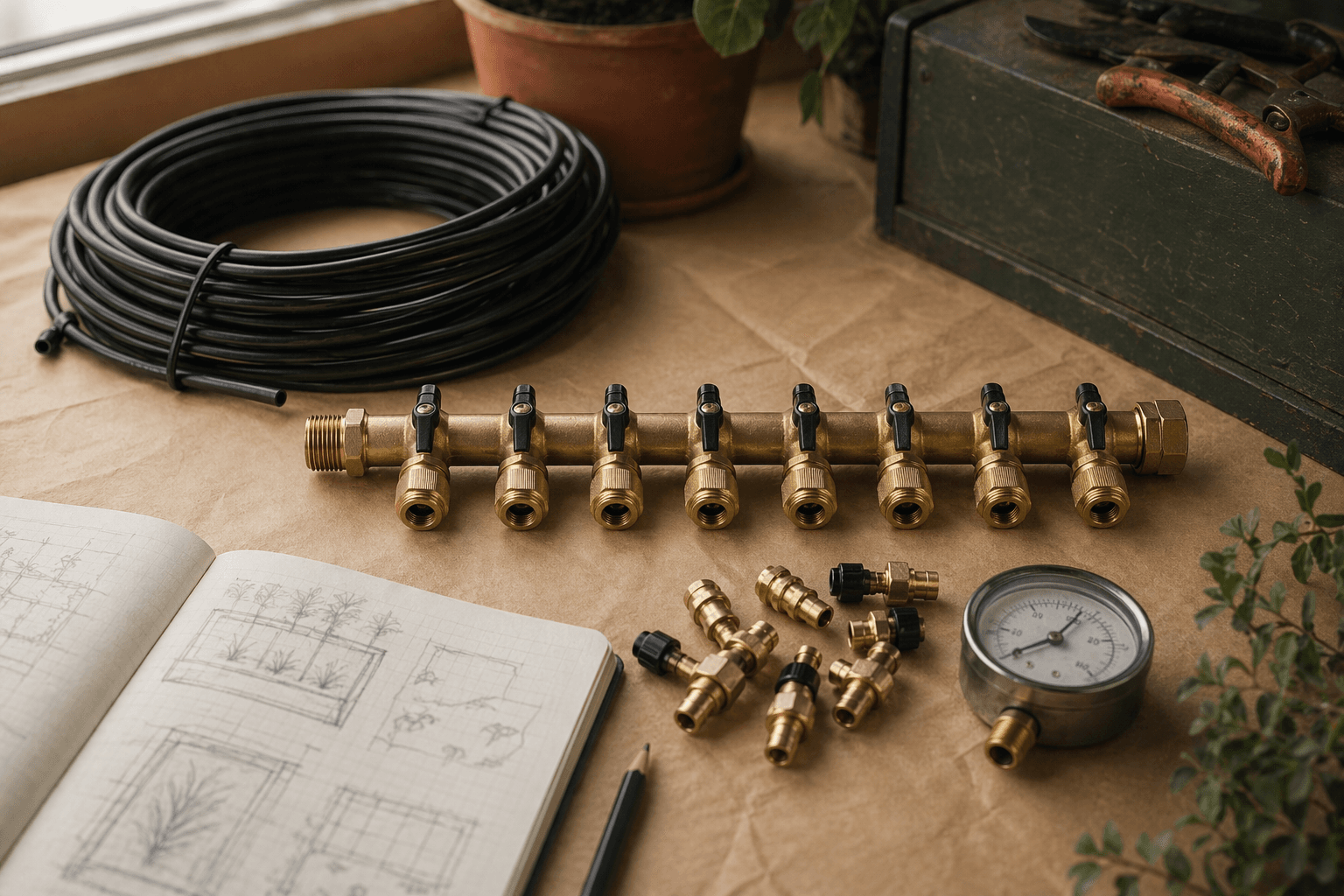 A Season on the 8-Port Drip Manifold