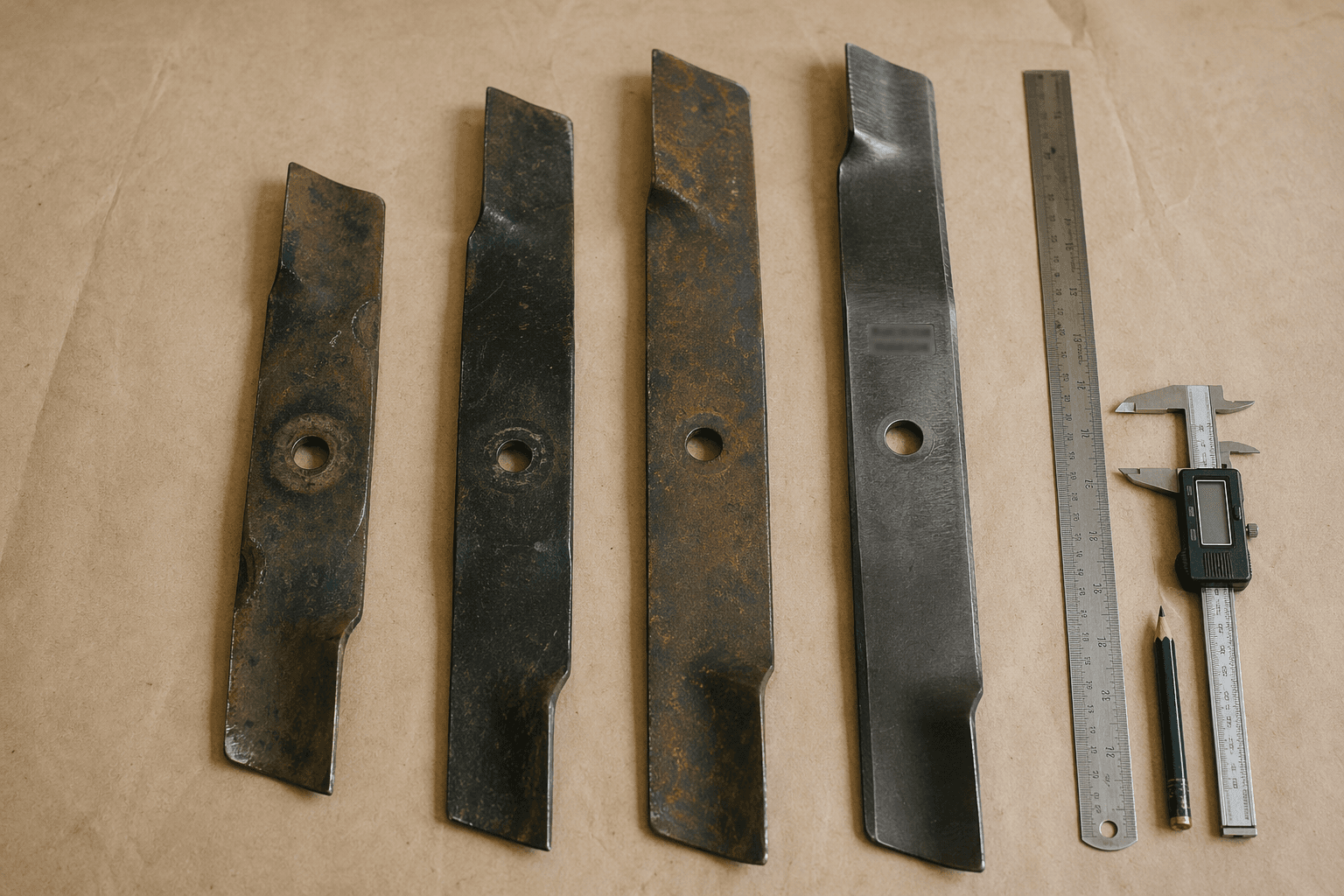 Reading the Mower Blade Stamp Before You Buy