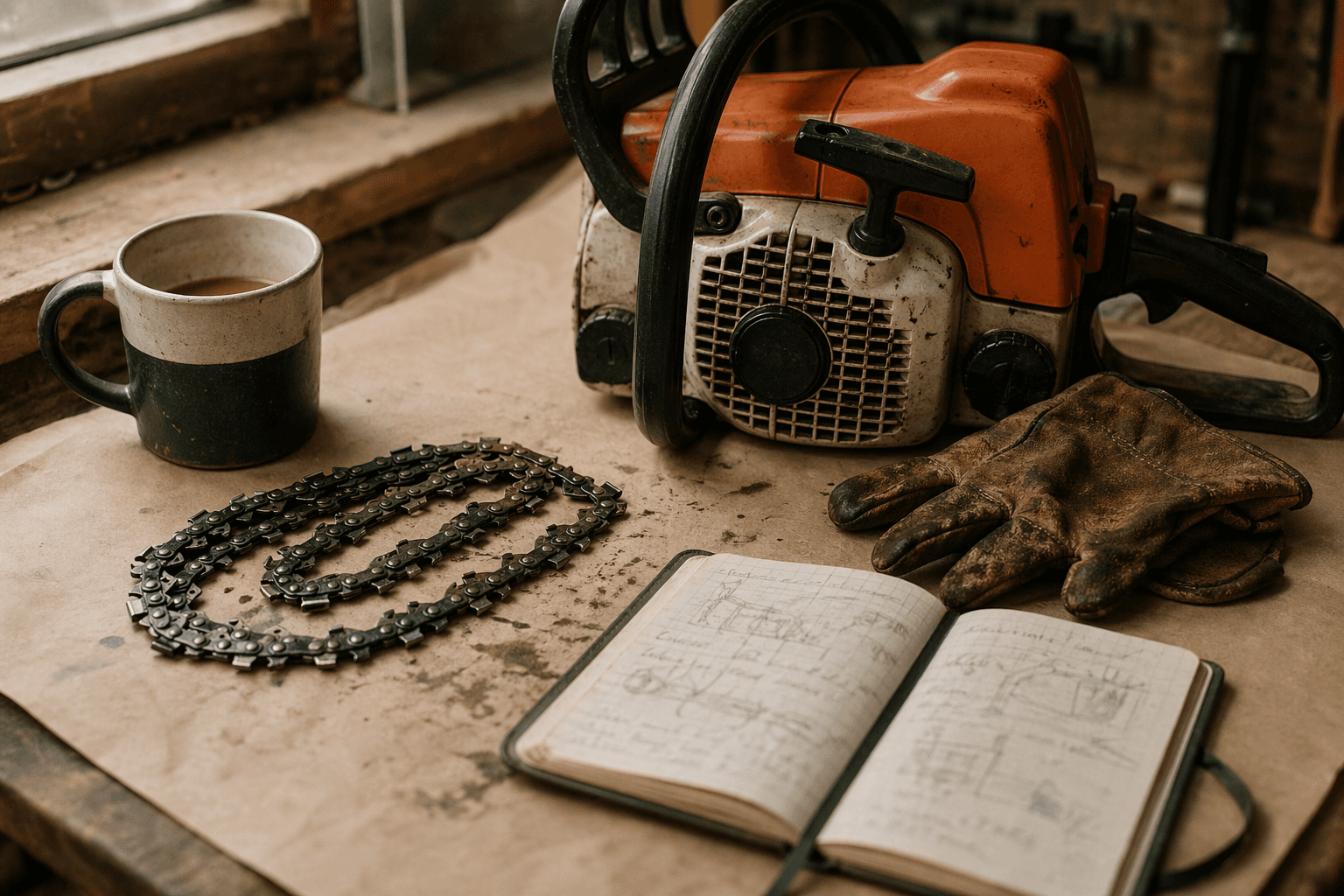 Six Weeks With a New 16″ Chain on My Stihl MS 170